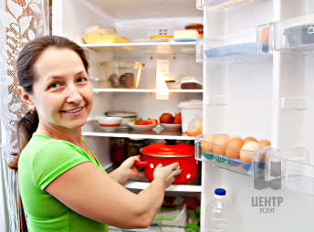 Убрать запах из холодильника